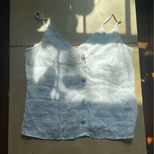 Linen camisole top